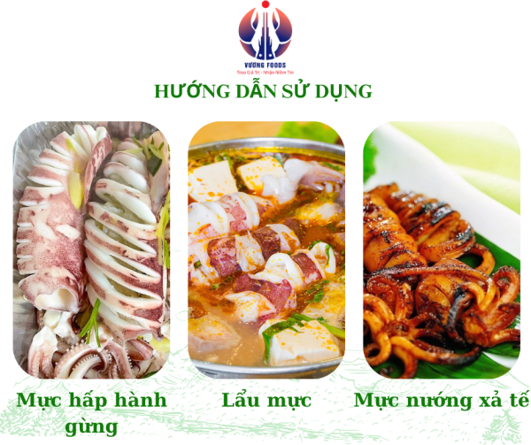 Mực ống tươi loại 1 - Hình ảnh 3