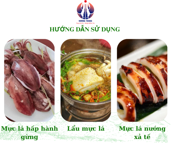 Mực lá tươi loại 1 - Hình ảnh 3