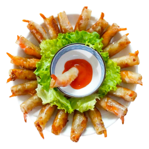 Chả ram tôm đất