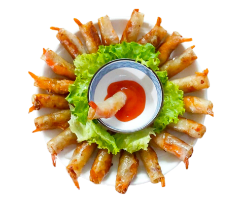 Chả ram tôm đất
