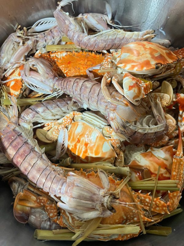 Ghẹ biển hấp nước dừa - Hình ảnh 4